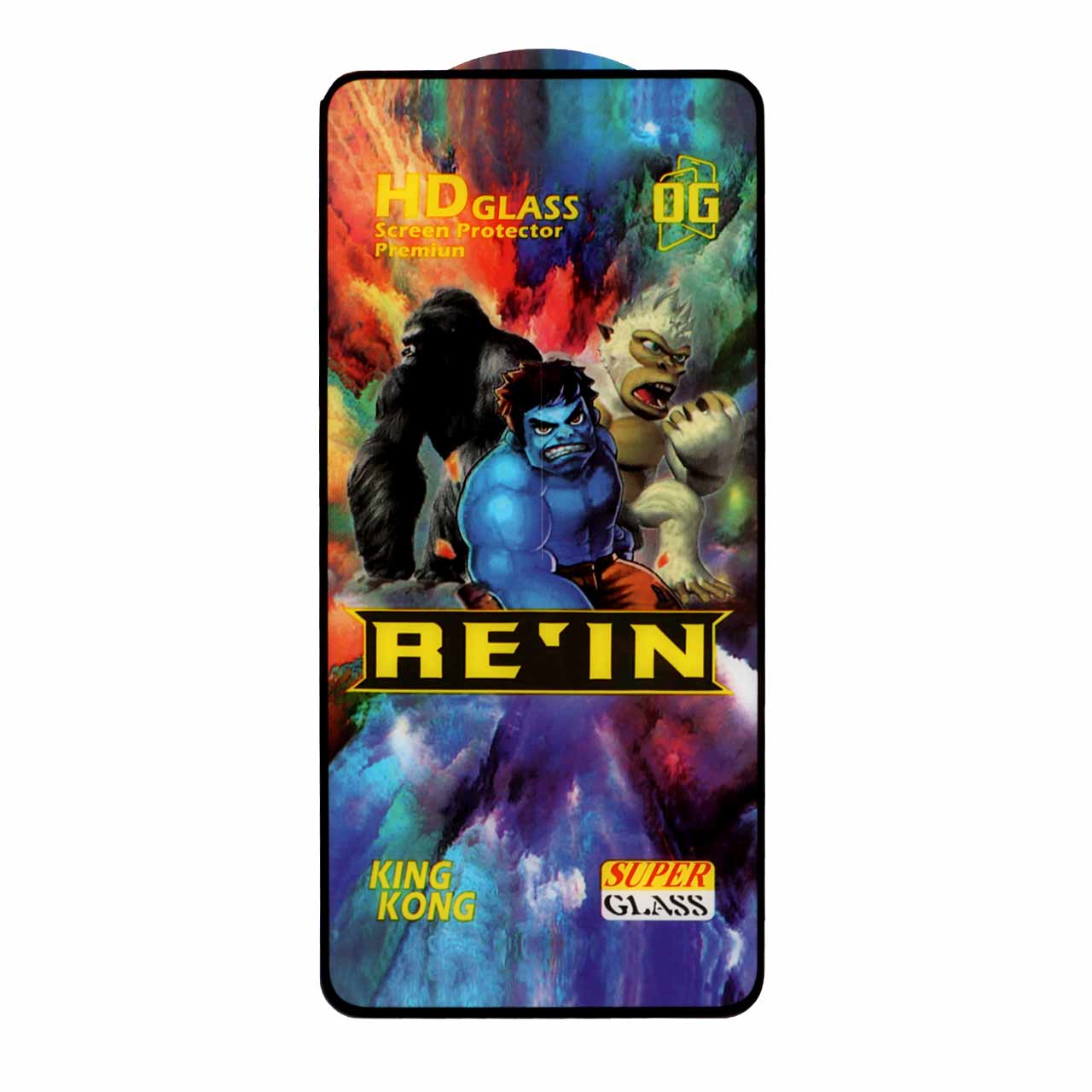محافظ صفحه نمایش شیشه ای Full Cover REIN مدل Samsung A51 / A52 / A52S / A53 / S20 FE - مشکی